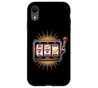 777 Machine à sous Design Casino Vintage Coque pour iPhone XR