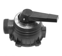 77704-0104 Ensemble de couvercle pour vanne multiport Sta-Rite WC112-148A et WC112-147 - Résistant aux fuites, installation sans outils, kit de rechange en plastique noir avec œillet, joint torique et