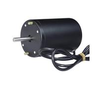 77MM 12V-24V Dual Bearing 150W 200W CW CCW Carbon Brush DC electronic starter Ball Bearing electronic starter IINKUEYK(12V 3500RPM 150W,D Shaft)