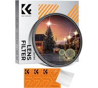 Ø77mm Star Filter 4/8 Points 2 in 1 Adjustable Star Filter Special Effects and Cloth for Camera Lens (K Series)