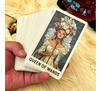 78 Cartes de Tarot d'Art Anglais - Convient pour l'Auto-Exploration, la Divination et la Prophétie, Idéal pour les Débutants et les Passionnés Expérimentés, et un Cadeau Parfait pour les Amateurs de T
