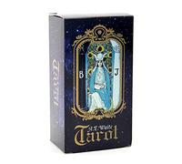 78 cartes de tarot et motifs divinations/lot complet de cadeaux classiques/cadeaux d'anniversaire, cadeaux pour filles (style 3)