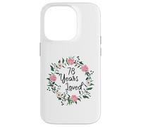 78 Years Loved Men Women Floral 78 Year Old 78th Birthday Coque pour iPhone 14 Pro