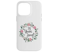 78 Years Loved Men Women Floral 78 Year Old 78th Birthday Coque pour iPhone 14 Pro Max