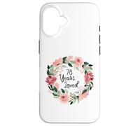 78 Years Loved Women Men 78 Years Old 78th Birthday Coque pour iPhone 16
