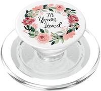 78 Years Loved Women Men 78 Years Old 78th Birthday PopSockets PopGrip pour MagSafe
