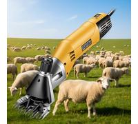 780W Tondeuse Electrique Mouton,Tondeuse à Moutons Machine avec 6 Vitesses Réglables,Machine de Cisaillement Professionnelle pour Animaux Laine Chèvre,avec Étui de Transport