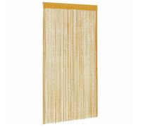 [78171]Rideaux à fils （2 pcs） or 100x250 cm Poids:0.56 Kg