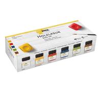 [78500] KREUL Lasure pour bois, set créatif 6 x 20 ml