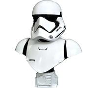 Diamond Select Toys – Figurine Buste 3D First Order Stormtrooper – 1/2 échelle – Blanc G