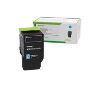 Lexmark Cartouche de toner 78C2XCE CS421DN Cyan