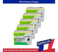 78C2UKE Lexmark CS521DN Contract Toner Cartridges Black 10.5K Pack Of 5