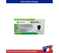 Lexmark Toner original 78C2XYE Jaune 5000 p. pour CS421dn/CS521dn/CS622de/CX421adn/CX522ade/CX622ade