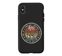 78e Anniversaire Vintage Avril 1948 Retro Limited Edition Coque pour iPhone X/XS