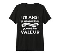 79 Ans Je suis comme Le Vin Humour Anniversaire Cadeau Drôle T-Shirt Haut de Gamme