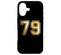 79 Numéro Soixante-dix-Neuf Graphic Sports d'équipe Correspondance Entre Les équipes Coque pour iPhone 17