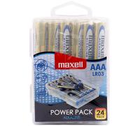 [790268.04.CN] MAXELL Boîte de 24 Piles alcaline « Power Pack » Micro AAA LR03