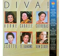 79343 VARIOUS Diva! Six Great Voices 3 LP Caballe etc