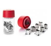 [794200] IBILI Lot de 8 Emporte-Pièces Linzer Noel 5cm