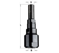 796.001/002 CMT 796 - MANDRINS PORTE-FRAISE POUR DEFONCEUSES