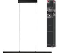 79693 Susp. Lento Grad Led 1x42w,Noir/Alu,230v,Aluminium/Synthétique