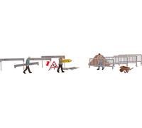 Busch 79874 - 1/87 / H0 Acton Jeu : Absperrungen Place Epoque 3-4 - Neuf