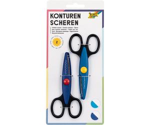 [799/2] folia Ciseaux cranteurs, en set, longueur: env.145 mm