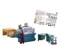 79903 H0 Kit d'action : machine de moulage par injection