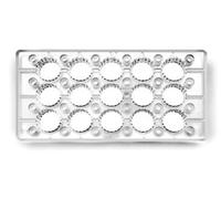 IBILI Moule praliné 799400 Bouclés Conique – Polycarbonate clair – 30 x 14 x 2 cm