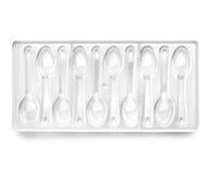 IBILI Moule à praliné 799403 conique semi-circulaire polycarbonate clair 30 x 14 x 2 cm