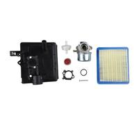 799868 Kit carburateur avec joint et poire d'amorçage pour moteurs Briggs & Stratton 4-7HP Compatible avec les modèles 14111 498170 497314 497586, construction en acier pour une utilisation extérieure