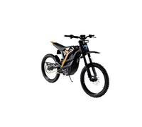 79Bike - Vélo électrique FALCON PRO, Pneus Tout-terrain 70/100-19"", Moteur 8 500 W, Vitesse Maximale : 85 km/h, Noir/Jaune