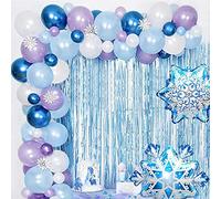 79PCS, Ballons Frozen - Ballons en feuille d'aluminium pour fête d'anniversaire d'enfants - Décoration Elsa et Anna Mottoparty