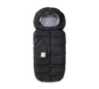 7AM Enfant Chancelière pour Poussette et Siège Auto - Couverture 212 Évolution, Réglable par Temps Froid, Déperlant, Sac de Couchage Chaud pour Bébé et Tout-Petits, Grandit avec l'Enfant (6M - 4A) (Noir)