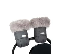 7AM Enfant Manchons Chauffants pour Poussette -Warmmuffs Anti Gel, Temps froid, Hydrofuge & Gants chauds pour Poussette, Landau et Barre de Siège Auto