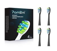 7AM2M 4 têtes de brosse à dents électrique AM115/AM116 (noir)