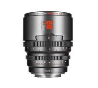 7artisans 10mm / 16mm / 25mm / 35mm / 50mm / 85mm T2.1 Objectif Cinéma Super 35 Cadre Grande Ouverture 260 ° Course de Mise au Point Objectif de caméra pour Monture Fuji X (Gris Titane, 50mm T2.1)