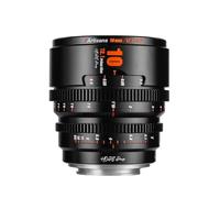 7artisans 10mm T2.1 Objectif de cinéma APS-C Objectif de cinéma à Mise au Point Grand Angle, Grande Ouverture, pour Appareil Photo sans Miroir monté sur M43, Noir