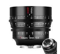 7artisans 14mm T2.9 Full Frame 114 ° Ultra Grand Angle Grande Ouverture Objectif cinéma à Mise au Point Fixe Compatible avec la Monture Sigma Panasonic Leica L