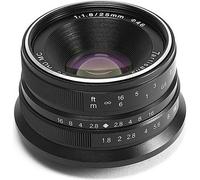 7artisans 25mm f/1.8 pour Fujifilm X Mount (Noir)