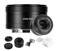 7artisans 27MM F2.8 Objectif adapté Sony E Monture autofocus Grand Angle APS-C Fascinant pour Une Photographie époustouflante Alpha a7 a7III a7R a7RII I a7RIV a7S a7SII a9 a5000 a6600 a6700 zv-e10