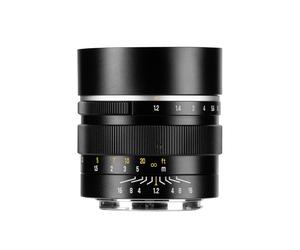 7Artisans 50mm F1.2 objectif manuel pour Micro Four Thirds - monture MFT - noir