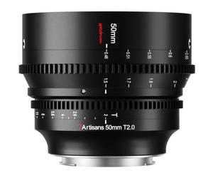 7Artisans 50mm T2.0 objectif cinéma pour Sony E-Mount avec contrôle manuel professionnel