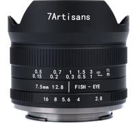 7Artisans 7.5mm f/2.8 MkII fisheye objectif manuel pour Micro Four Thirds (Panasonic/Olympus)