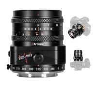 7artisans 7atisans Objectif 50 mm F1.4 Tilt Lens MF pour photographie de studio pour appareils photo Sony à monture E A7 A7II A7R A7S A9 APS-C : A5000 A6600 NEX-3 NEX-5 NEX-7 NEX5C et plus encore.