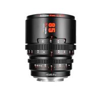 7artisans 85mm T2.1 Objectif de cinéma APS-C Objectif de cinéma à Mise au Point Grand Angle, Grande Ouverture, pour Appareil Photo sans Miroir monté E A7Cc A9 A1 A6x00 Fs5 A7M/R/S Serie, Noir