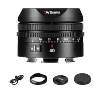 7ARTISANS AF 40 mm F2.5 FE Objectif autofocus plein format Objectif ultra léger (90 g) Bouton FN, interrupteur AF/MF, avec bague de mise au point, compatible avec les appareils photo Sony E Mount
