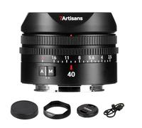 7artisans AF 40mm F2.5 Objectif Full Frame pour E-Mount,90g,Mise au Point Automatique/Manuelle,Reconnaissance oculaire Humaine,Compatible avec Sony E A1, A9, A7M, A7R, A7S, A7C, ZVE Series, FX3, A9II