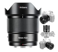 7Artisans AF Objectif ultra grand angle 10 mm F2.8 pour appareils photo X Mount APS-C, ouverture F2.8, boîtier en métal léger, mise à niveau du micrologiciel USB-C