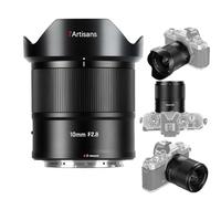 7Artisans AF Objectif ultra grand angle F2.8 10 mm F2.8 pour appareils photo Z Mount APS-C, angle de vue ultra large 105,3°, grande ouverture F2.8, boîtier en métal robuste